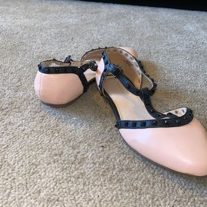 Pink studded Torrid Flats